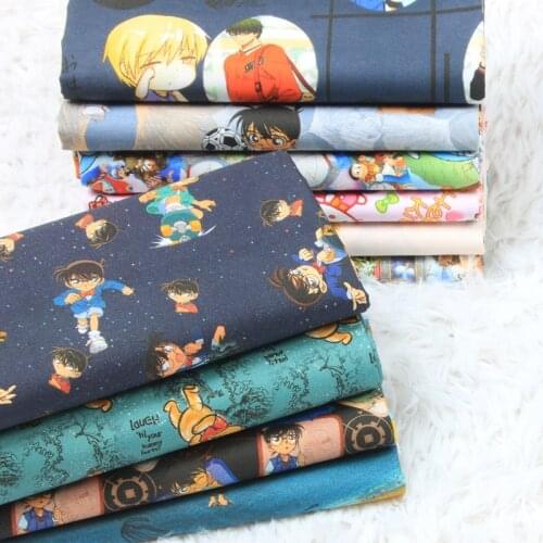 45*110cm Cotton Japanese Cartoon Printed Fabric Sewing Quilting Fabrics Basic Quality For Patchwork Needlework DIY Handmade