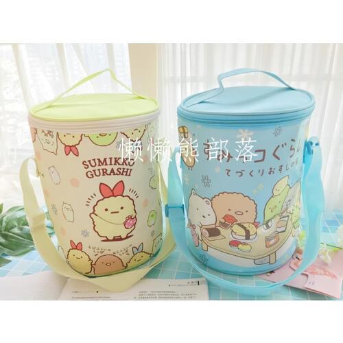 IVYYE Sumikko gurashi Fashion Portable Plush Lunch Bags Cartoon Picnic Bag Food Box Tote Storage For Women Girls Kids NEW