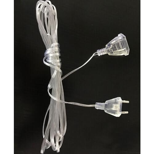 Светодиодные гирлянды с прозрачным проводом JGF China At AliExpress