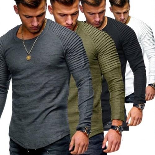 Мужские однотонные футболки Koodred China At AliExpress