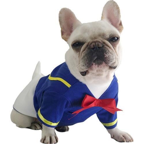 Summer Pet Dogs Clothes Duck Jump Suit Hat Set Pet Supplies Cat Clothing High Quality Party Evening Dress for Small Large Dog