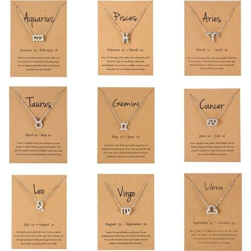 LUKENI Women's Pendants Zodiac Signs