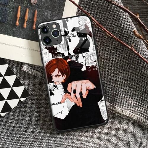 Nobara Kugisaki Jujutsu Kaisen Anime Soft Silicone Glass Phone Case for IPhone SE 6s 7 8 Plus X Xr Xs 11 12 Mini Pro Max Samsung