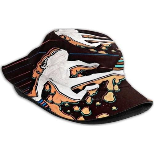 Parkour Unisex Summer Outdoor Sunscreen Hat Cap Parkour Sketch Sharpie Ink Street Style Fluid Line Work Womens Trick Kick Butt