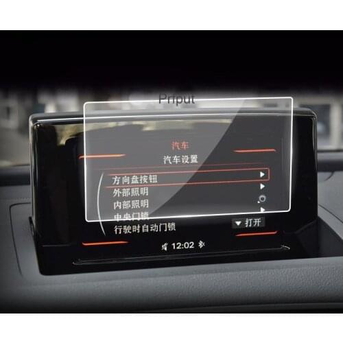 For Audi Q3 2012-2018 Car GPS navigation film LCD screen Tempered glass protective film Anti-scratch Film Accessories 6.5 Inch