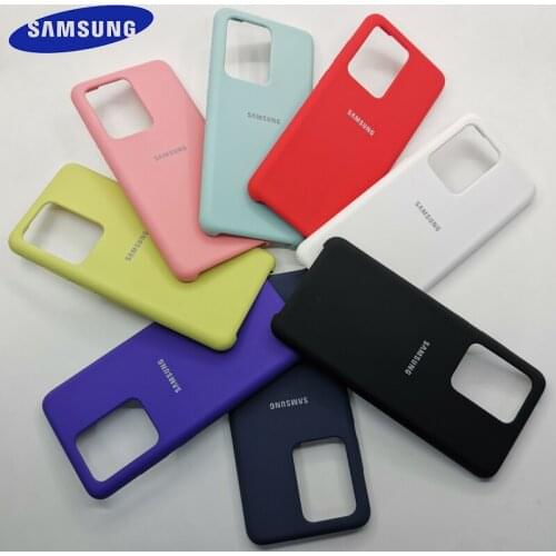 Samsung Galaxy S8 S9 S10 S20 S21 Plus Note 20 Ultra Case Silky Soft Silicone Cover For Galaxy Note 20 10 9 8 10+ Protective Case