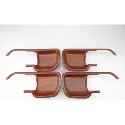 Interior Wooden Color Panel Trim Door handle Bowl Insert Car Styling 2008-2018 For Toyota LC Land Cruiser 200 Accessories