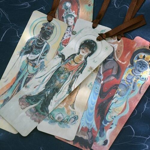 1pcs Ink Bodhisattva Wholesale 6 sheets / set Chinese style Student abroad creative classic gift