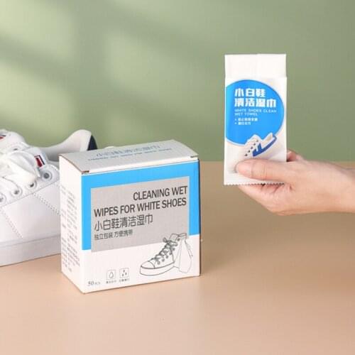 10pcs/bag Travel Disposable Wipes Brush Ultra-clean Shoe Wipe Portable Individually Clean Sneakers Tool Cleaning Shoe Wrapped