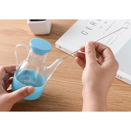 10pcs/lot NEW Metal Cleaning Brush for Weed Pipe Clean Glass Hookah Smoking Cachimba Pipas Fumar Feeding Bottle Brush LF 210