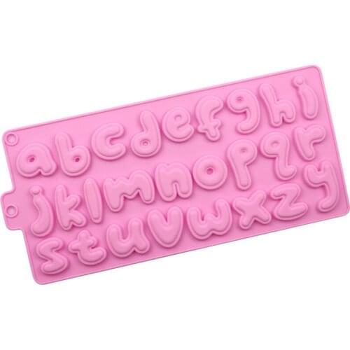 26 Alphabet Silicone Chocolate Mold Xg1004