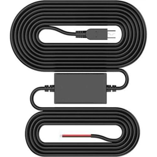 OLPAY DC 12V to 5V 2A 3.2M Car Charge Cable Mini / Micro USB Hardwire Cord Auto Charging for Dash Cam Camcorder Vehicle DVR