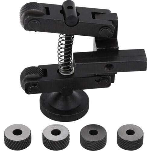 Knurling Tool Holder Linear Knurl Tool Lathe Adjustable Shank With Wheels Lathe Tools High Quality Convenient Durable Tools