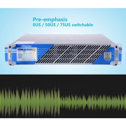 FMUSER FU-600A 600W 500watts Professional FM Radio wireless Transmitter China 87.5-108 MHz cover 15KM-25KM