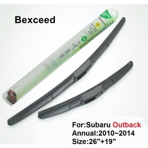 For Subaru Outback 26"+19" Bexceed of Car Windshield Hybrid Wiper Blade 2010 2011 2012 2013 2014