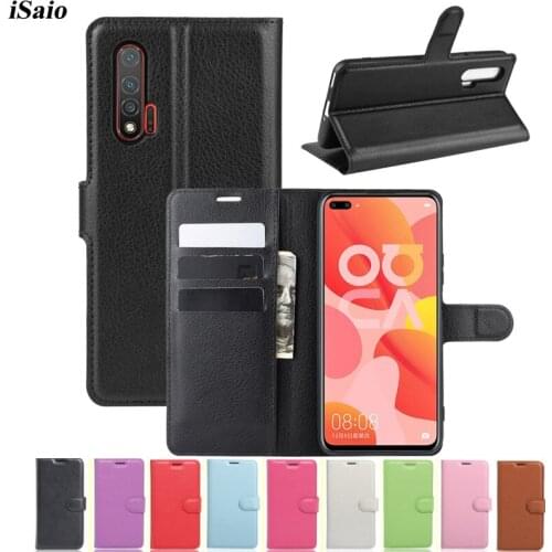 For Huawei Nova 6 6se 4G Wallet Leather Case Cover for Huawei Nova 6 4g 6se se Flip Mobile Phone Case Bumper Funda TPU Shell
