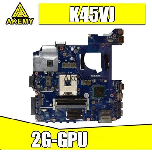 K45VJ Motherboard GT635/630/610M-2G For Asus K45VD A45V K45VJ K45VS A45VJ laptop Motherboard K45VJ Mainboard K45VJ