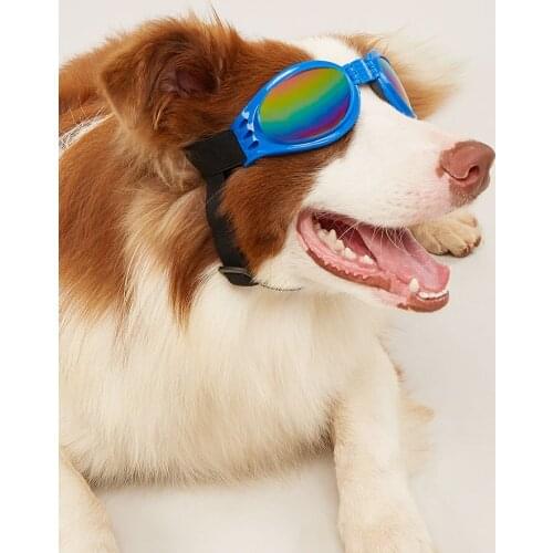 Enjoying Small Dog Goggles UV Protection Doggy Sunglasses Windproof Pet Glasses for Puppy Cat Eyes Protective