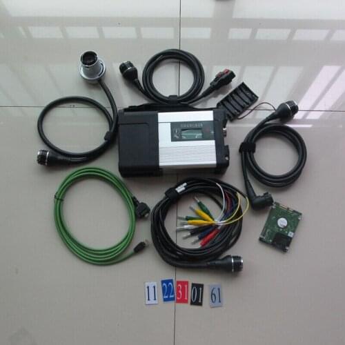 MB Star C5 V20221.03 newest software vediam/X/DSA/DTS HDD with MB SD C5 Multiplexer and Cables