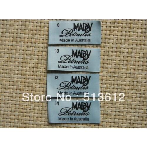 OEM Garment labels clothing labels / woven label/ main label