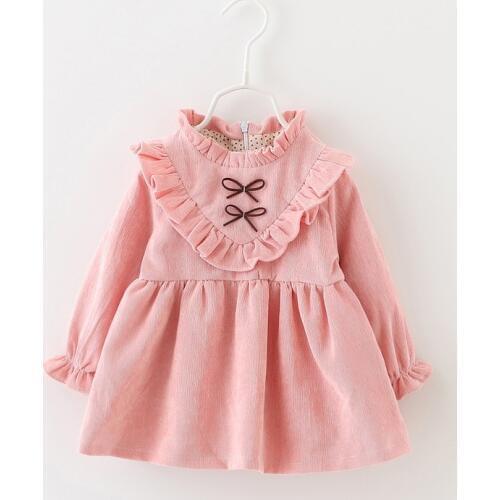 2019 autumn Spring children Dress infant baby clothes dress for girl clothing princess party Christmas dresses Kids Thick dress