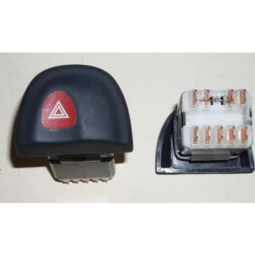 Toggle Switch Hazard Warning for Megane I 9 pins Oe 7700841043
