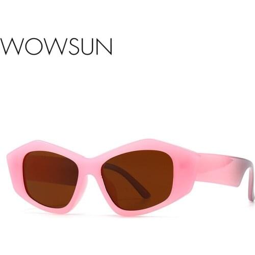 WOWSUN Retro Square Sun Glasses Luxury Brand Travel Small Rectangle Sunglasses Women Men Vintage Oculos Lunette De Soleil Femme