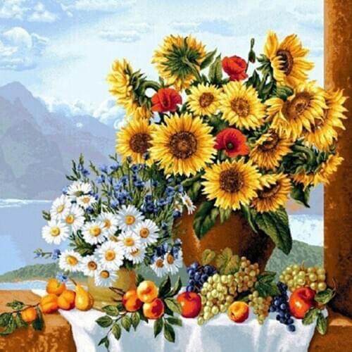 A16252 11CT/14CT/18CT/25CT/28CT tree patterns Counted Cross Stitch DIY Cross Stitch Kits Embroidery Needlework Sets