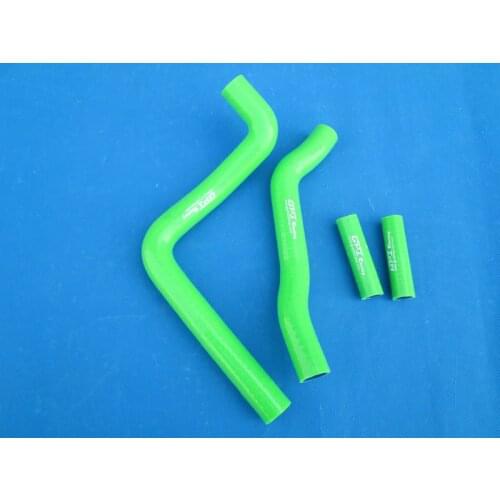 High performance silicone radiator hose Kit FOR KAWASAKI KX250 KX 250 2004 2005 2006 2007 04 05 06 07 GREEN