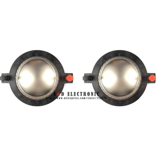 2PCS Replacement Diaphragm/Voice Coil 8 ohm B&C DE75/750/TN DE82/85 Aluminium Flat Wire