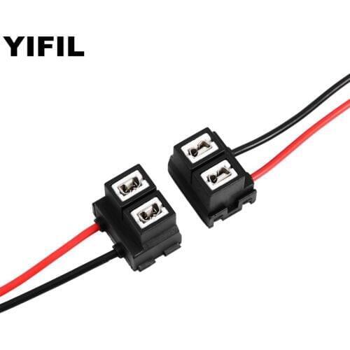 5pcs/lot 2 Pin/Way H7 Headlight Repair Bulb Holder Connector Plug Socket With Wire Cable Pigtail