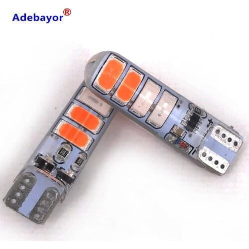 600pcs T10 W5W 5630 8SMD Led Strobe Flash light 194 168 LED blink Light Bulb Clearance Lights Car side wedge parking 12V Lights