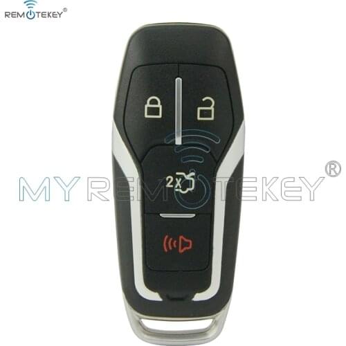 Smart key case shell 4 button for Ford Fusion Explorer Edge Escape Mustang M3N-A2C31243800 164-R8109 key replacement Remtekey