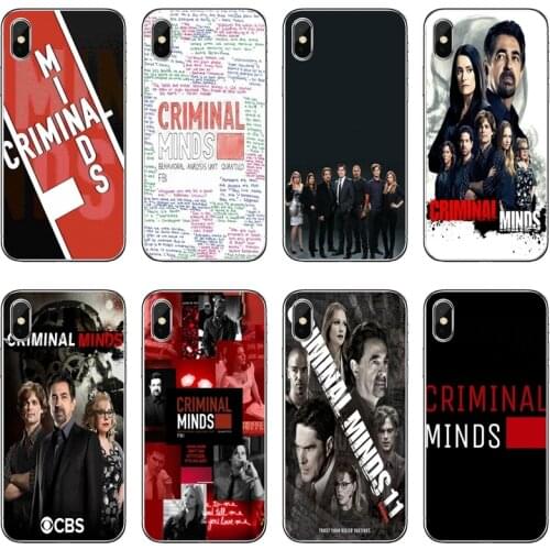 TV Criminals Minds Accessories Phone Case For Huawei P30 P20 Pro P10 P9 P8 Lite Y5 Y6 Y7 Y9 P Smart Plus 2018 2019