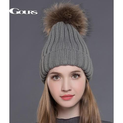 Женские шерстяные шапки GOURS China At AliExpress