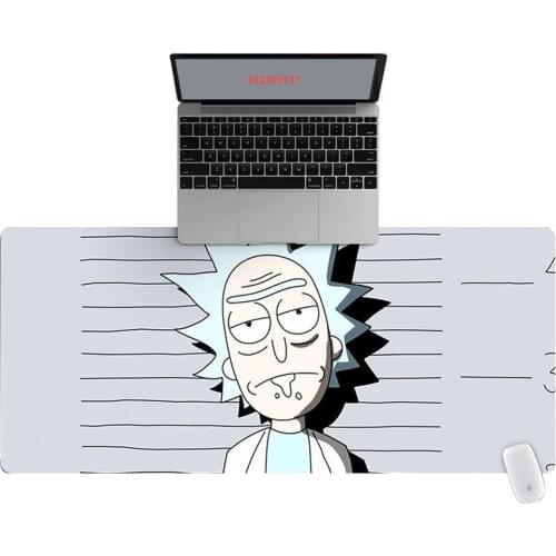 90x40cm XXL Large Cute HD Colorful Cartoon Pattern Office Computer Desk Mat Laptop Cushion Desk Non-slip Mat Gamer Mousepad Mat