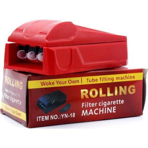 Plastic Manual Tobacco Maker Triple Cigarette Rolling Machine Tube Roller Creative Easy use Portable Cigarette device