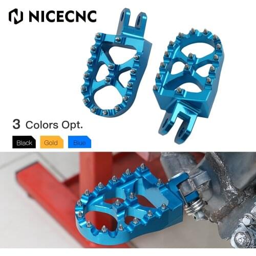 NICECNC Foot Rests Footrest Footpegs Pegs Pedals For Suzuki DR-Z400S DR-Z400SM DRZ400S DRZ400SM DRZ 400S 400SM 00-21 Motocross