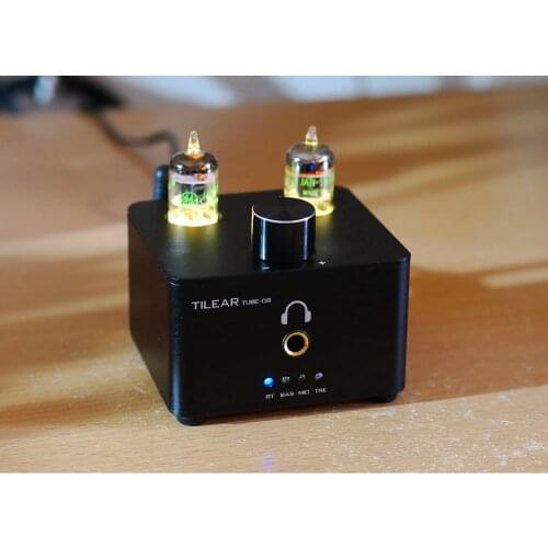 QCC3034 Bluetooth 5.0 Receiver ES9023 DAC TPA6120 AMP GE5654 Bile Amp with AUX Output with Tone Support OTG