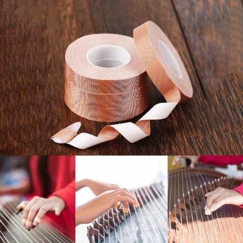 Silk Useful Chinese Guzheng Nail Protection Long Service Life Guzheng Tape Versatile for Practicing