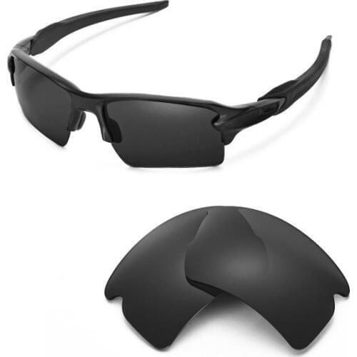 Walleva Polarized Replacement Lenses for Oakley Flak 2.0 XL Sunglasses OO9188 US/CN shipping