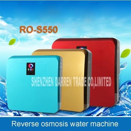 1PC New Anti - penetration water machine RO-S550 0.1L / min Direct Drink Water Filter for household Water purifier 100-240V 30W
