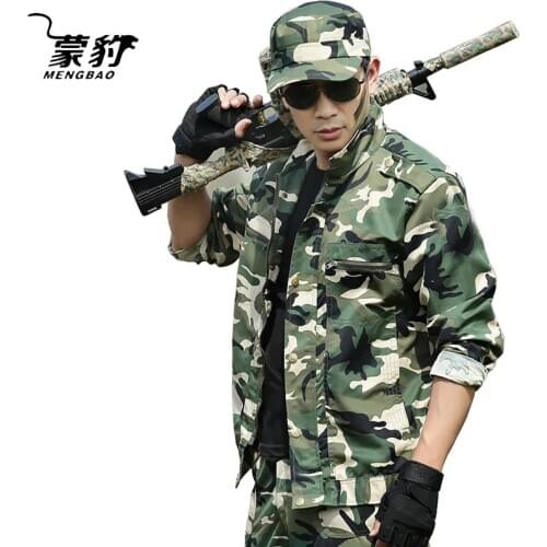 Military Uniform Tactical Green Camouflage Clothes US Army Uniforme Ropa Militar Multicam Clothing Combat Shirt +Cargo Pant Men