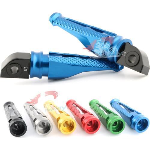 CNC Rear Foot Pegs Footpegs Passenger For Triumph Speed Triple 1050R 1050 & Sprint ST 1050 / GT1050&Tiger 1050 1050SE 1050 Sport