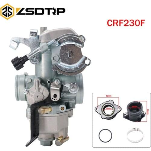 ZSDTRP Motorcycle Carburetor 30mm Carb For Honda CRF230 CRF230F CRF230R A AC 200cc-250cc 16100-KPS-A11 16100-KPS-A12 16100-KPS