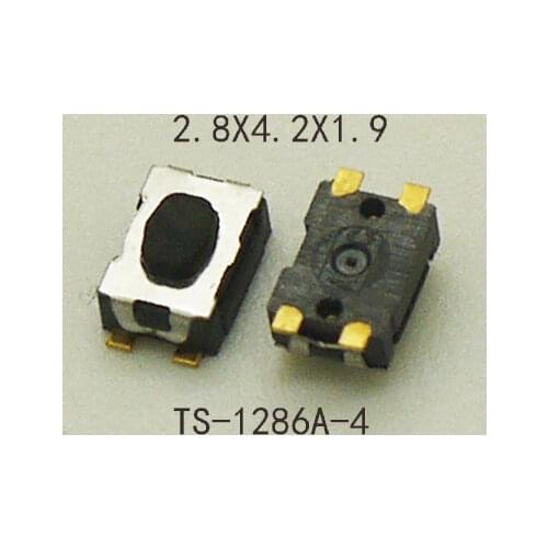 10-100PCS 4Pin SMD Mini Button Switch 3X4MM Micro Button Switch Momentary Tact button used for key/Pad/speaker etc