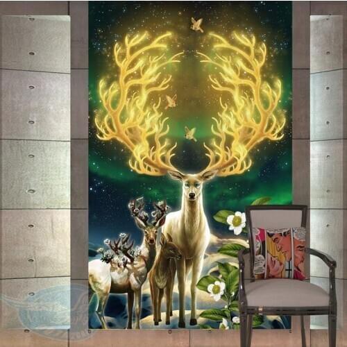 5d Diy Diamond Painting Embroidery Cross Stitch Elks Square/round Diamond Mosaic Home Living Room Deers Rhinestones Decor