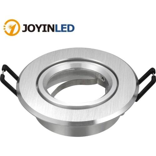 Aluminum LED Ceiling Lights Frame MR16 Fixture MR16 Holder Led Down Lights Accessories 65mm Holder+MR16