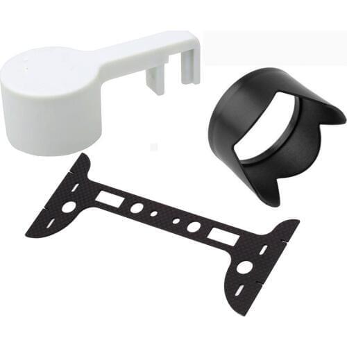 Camera Holder Bracket Mount Lens Sun hood Shade Carbon fiber Gimbal Guard Protector for DJI Phantom 3 Drone Spare Parts
