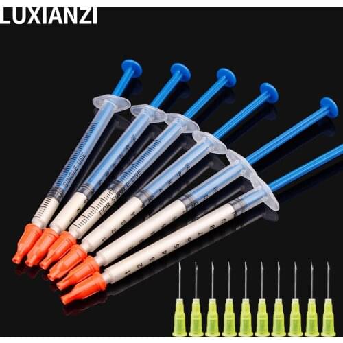 LUXIANZI Conductive Adhesive Glue Silver Paint For PCB Repair CPU Cooler Heatsink Connectors Board Paste Wire Electrically